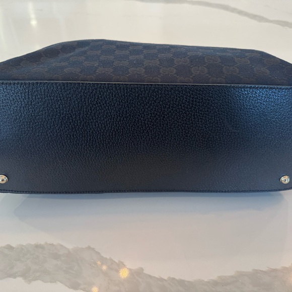 Gucci Black Bag with Bamboo Handle